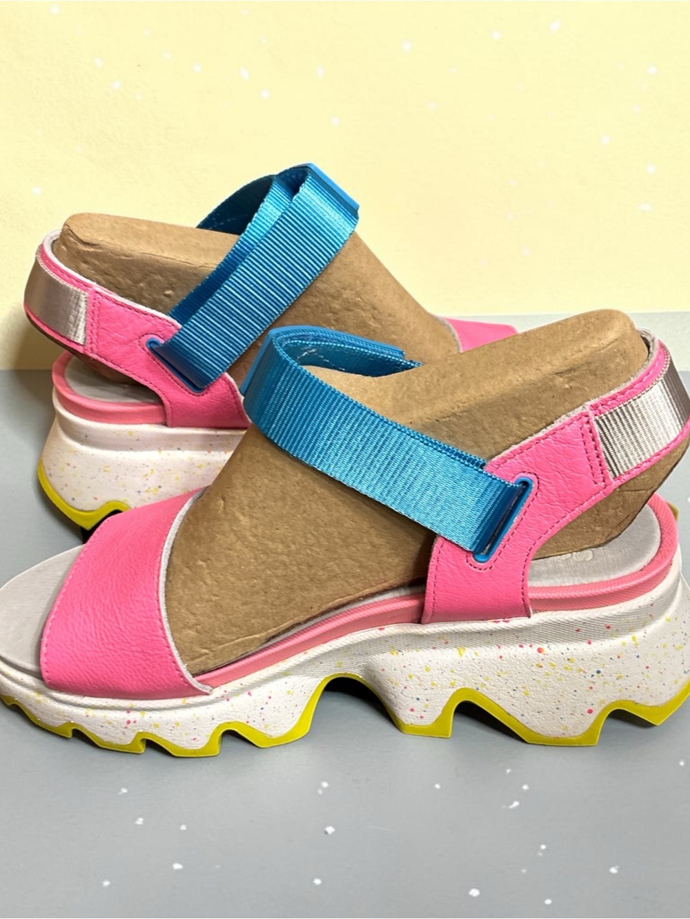 SOREL Kinetic Colorblock Sandals NIB